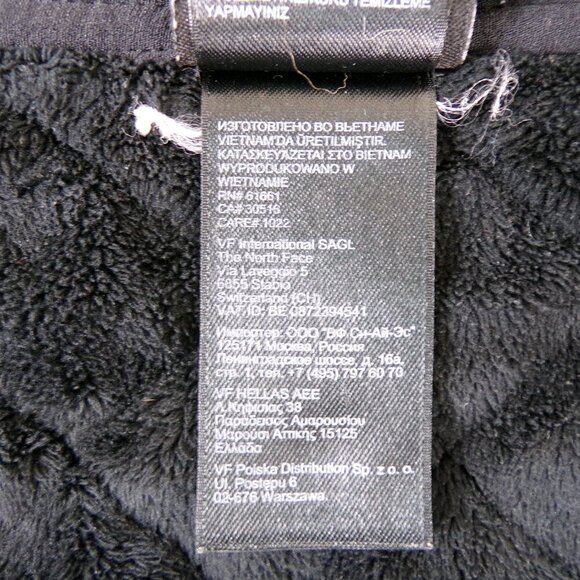 The North Face Caroluna Quilted / Fleece Turtleneck Collar Jacket Sz Sm #1000 - Picture 11 of 16